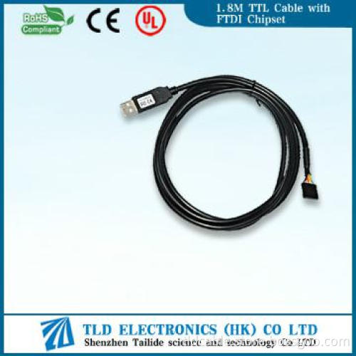 1.8M USB Serial Cable 3.3v TTL with FTDI Chipset